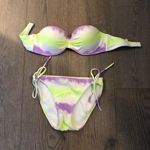Victoria’s Secret Strapless 2 Piece swimsuit
